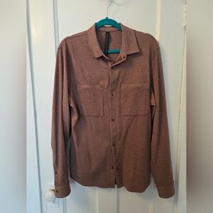 lululemon athletica Men's Tan/Taupe Shirt Jacket